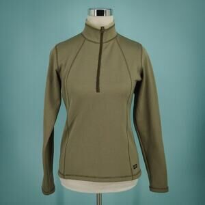Kerrits Size Small S 1/4 1/2 Zip Long Sleeve Fleece Lined Equestrian Jacket